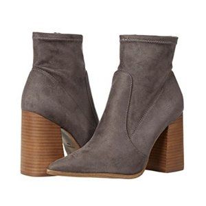 {Steve Madden} Faux Suede Ankle Boot